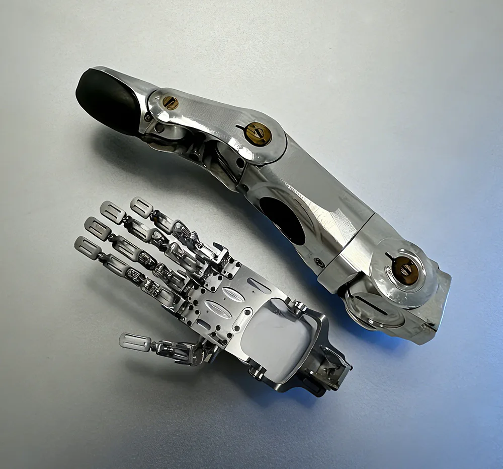 Procesamiento de piezas de robots