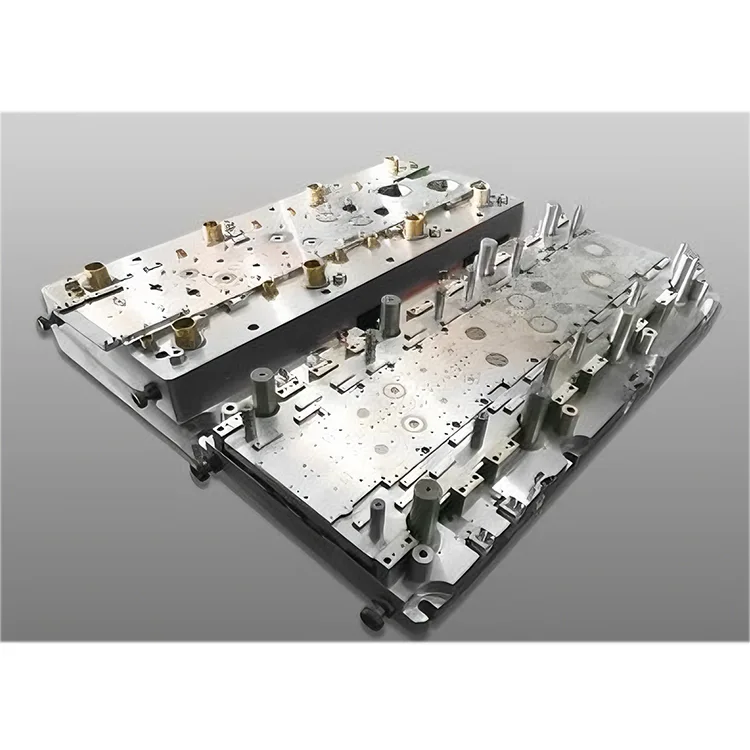 Troquel progresivo de doble fila para motor de compresor de CA