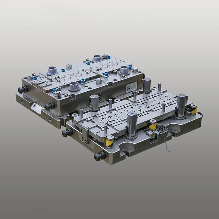 Troquel progresivo giratorio grande de doble fila para rotor de motor pequeño automotriz