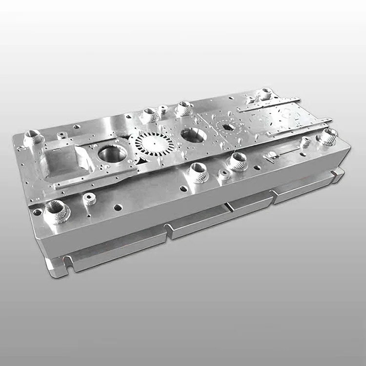 Troquel progresivo para núcleo de motor de imán permanente automotriz