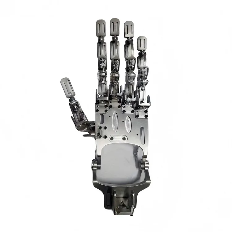 Montaje de mano robótica